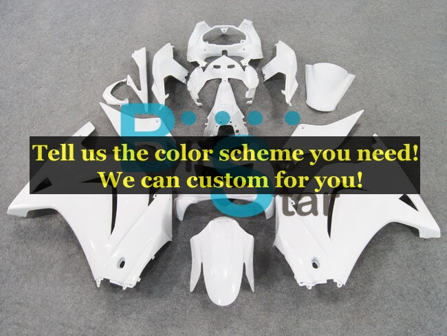 (image for) custom fairing kits fit for EX 250/250R 2008-2012